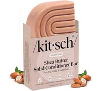 Kitsch Nourishing Conditioner Bar Set for Hair w/Shea Butter | Solid Bar Conditioner | Moisture for Dry Hair | Eco-Friendly | Zero Waste | Works w/Natural Shampoo Bar | 3 oz