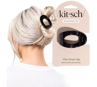 Kitsch Small Flat Claw Clips for Women - Black