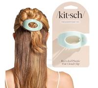Kitsch Small Flat Claw Clips for Women - Sage Leaf