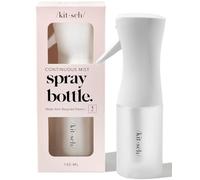 Kitsch Spray Bottle for Hair 150ml - Continuous Water Spray bottle for Hair, Cleaning, Gardening, Versatile Spray Bottles - With Ultra Fine Mist - Made from Recycled Plastic - White