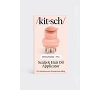 Kitsch Scalp & Hair Oil Applicator - Stainless Steel Bristles - Head Massager - Even Oil Distribution - Terracotta