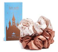 Kitsch x Disney Satin Pillow Hair Scrunchies for Women, 2pc Desert Crown