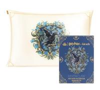 Kitsch x Harry Potter Ravenclaw Satin Pillowcase w/Zipper for Hair & Skin - Double-Sided, Softer Than Silk, Wrinkle-Free, Machine Washable, Frizz Control, Breakout Prevention - Queen/Standard (19x26)