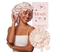 Kitsch XL Satin Bonnet for Sleeping, Softer Than Silk - Cherry Print