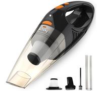 kitsky Handheld Cordless Vacuum Cleaner - Lightweight Car Vacuum Cleaner - 12000PA Powerful Suction, Long Battery Life, Led Lights, Waterproof Hepa Filter - for Car, Stair, Sofa, Pet, Corner Cleaning