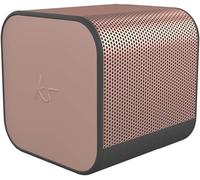 Kitsound Boom Cube Metallic Portable Rechargeable Wireless Bluetooth Speaker, Ro