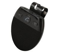 KitSound MYCALL Bluetooth Handsfree Speaker | Car Speakerphone with Holder | Wireless Bluetooth 5.0 | 10h Talk Time | USB-C Charging | Dual Device Pairing | Voice Control | Portable Car Handsfree Kit