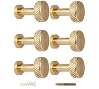 Kitston Coat and Hat Hook, Robe and Towel Hook, Indoor and Outdoor Unity Hooks (Gold Kurled)