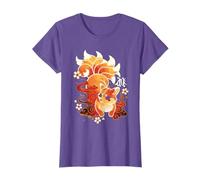 Kitsune Fox Animal Cute Japanese Anime Kawaii Fox T-Shirt