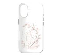Kitsune Fox Cherry Blossoms Meditation Zen Yoga Life Women Case for iPhone 17