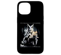 Kitsune Fox Mask Birthday Cake Bday Funny Party Spooky Case for iPhone 15