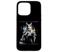 Kitsune Fox Mask Birthday Cake Bday Funny Party Spooky Case for iPhone 15 Pro Max