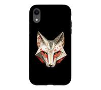 Kitsune fox mask Japanese fox mask Inari Origami Japan Case for iPhone XR