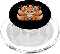 Kitsune Fox Nine-Tailed Japanese Mythology Anime PopSockets PopGrip for MagSafe