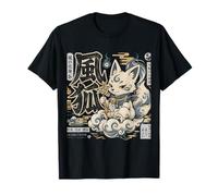 Kitsune Fox Spirit Japanese Mythology Wind Creature T-Shirt