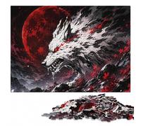 Kitsune Japanese Fox Wooden Adult Puzzle 300 Pieces | Visual matching and sorting - a simple way to organise the image on quiet evenings.