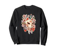 Kitsune Mask Cherry Katana Fox Sweatshirt