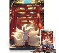 Kitsune Mystic Gateway Portal Puzzles for Adults 1000 Puzzles Brain Power Nice Thick Fun Challenge Premium Gift (38x52cm)
