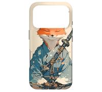 Kitsune Samurai Warrior Japan Myth Fox Spirit Case for iPhone 17 Pro