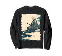 Kitsune Samurai Warrior Japan Myth Fox Spirit Sweatshirt
