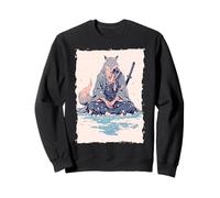 Kitsune Samurai Warrior Japan Myth Fox Spirit Sweatshirt