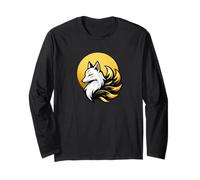 Kitsune Spirit Japanese Fox Long Sleeve T-Shirt