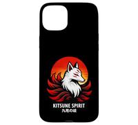 Kitsune Spirit - Japanese Fox Mask Sunset Case for iPhone 15 Plus