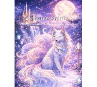 Kitsune Spirits: A Fantasy Coloring Book of Mystical Fox Spirits