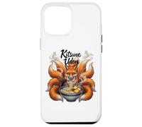 Kitsune Udon Japanese Nine Tailed Fox Eating Ramen Noodles Case for iPhone 12 Pro Max