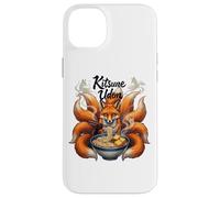 Kitsune Udon Japanese Nine Tailed Fox Eating Ramen Noodles Case for iPhone 14 Plus