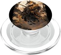 Kitsune Zen Samurai Warrior Japan Myth Fox Spirit PopSockets PopGrip for MagSafe