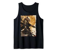Kitsune Zen Samurai Warrior Japan Myth Fox Spirit Tank Top