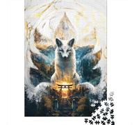 Kitsunes Realm of Enlightenment 1000-Piece Jigsaw Puzzle for Adults, 70x50cm/1000pcs, Quiet Home Activity, Weekend Downtime And Year-Round Leisure