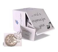 Kitted Out Brides Lucky Sixpence | Wish the Bride Good Luck | Charm Gift