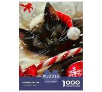 Kitten 1000 Pieces Premium Jigsaw Animal Age 14+ for Adults Cool Collage Effect, Home Decoration, Educational, Challenging 70x50cm/1000pcs