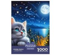 Kitten 1000 Pieces Premium Jigsaw Animal Age 3+ Cool Collage Effect, Fun Details, Educational, Challenging Puzzle Games 70x50cm/1000pcs