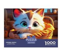 Kitten 1000 Pieces Premium Jigsaw Animal for Adults Cool Collage Effect, Fun Details, Educational, Challenging 70x50cm/1000pcs