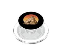 Kitten And Baby Ferret Best Friends PopSockets PopGrip for MagSafe