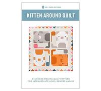 Kitten Around Quilt Pattern by Pen & Paper Patterns Finished Size 42.5"x42.5"