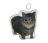 Kitten Backpack Keychain - Cute Cat Keyring, Sound Making Pendant, Mini Animal Charm with Meow Feature, Boys Girls Teens Men Women Kids Accessory, Adorable Gift for Bags Keys and School Backpack