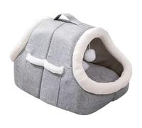 Kitten Beds for Indoor Kittens, Detachable Covered Cat Bed Winter Cat House, Thermal Cat Bed House Warm Cave Nest for Home Pet Shops