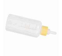 Kitten Bottle Feeding Kit, Puppy Bottle Kitten Milk Replacement Milk Nursing Care Kit 6PCS 60ml Kitten Bottles Kitten Milk Replacer Puppy Milk Feeder for Newborn Dog (Yellow)