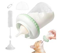 Kitten Bottle, Kitten Bottle, Kitten Bottle, Kitten Feeding Bottle | Silicone Teat, Ergonomic Design and Detachable Kitten Bottle for All Breeds of Kittens, Rabbits, Squirrels