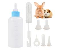 Kitten Bottles for Breastfeeding Kit - 7 Piece Nursing Bottle Set for Cats | Puppy Bottles for Breastfeeding, Feeder Breastfeeding System, Pet Nursing Bottle Set for Small Cats