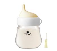 Kitten Breastfeeding Bottle - Soft Silicone Cat Feeder, Reusable Pet Feeding Tool | Newborn Pet Milk Bottle, Formula Dispenser
