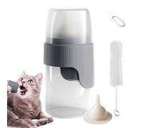 Kitten Breastfeeding Bottle - Soft Silicone Nursing Bottle, Compressible Food Pet Care Essential | Portable Feeding Dispenser 150ML with Replaceable Teat Ideal