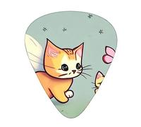 Kitten Butterfly Guitar Picks, Premium Celluloid Picks For Enhanced Playability And Tone.