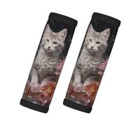 Kitten by The Crystal Printed Suitcase Handle Cover - wear-Resistant Trolley Cover, a Must-Have for Travel