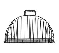 Kitten Cage, Anti-Escape Bathing Cat Cage, Durable Mesh Metal Pet Grooming Carrier, Multifunctional Portable Tool for Indoor Kitten or Puppy Travel, Home Bathing, and Car Ride Safety