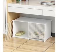 Kitten Cage For Indoor Cats, 1.5cm/0.6" Encrypted Grid Gap Kitten Enclosure, Cat Cage Ferret Cage Indoor Pet Home For 1-2 Cat And Small Animal
